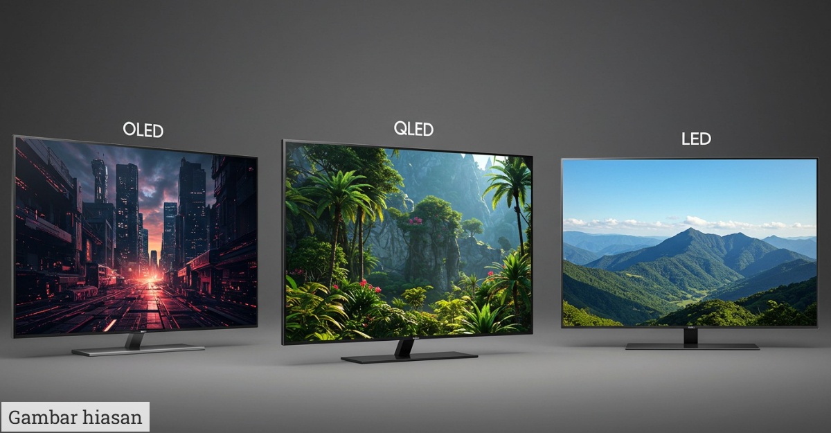 Tak Sama Rupanya! Ini Beza OLED, QLED dan LED
