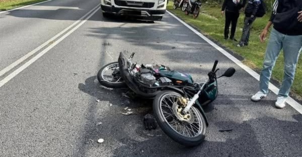 Penunggang RXZ gerik