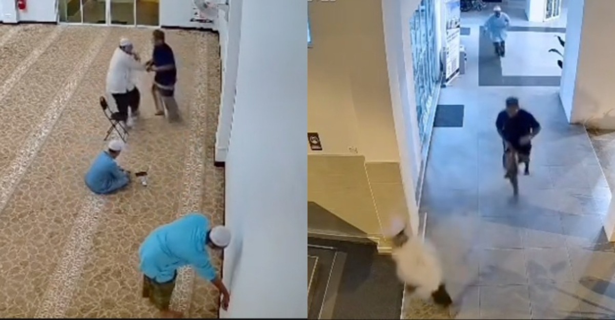 Lelaki Bergurau Guna Cicak