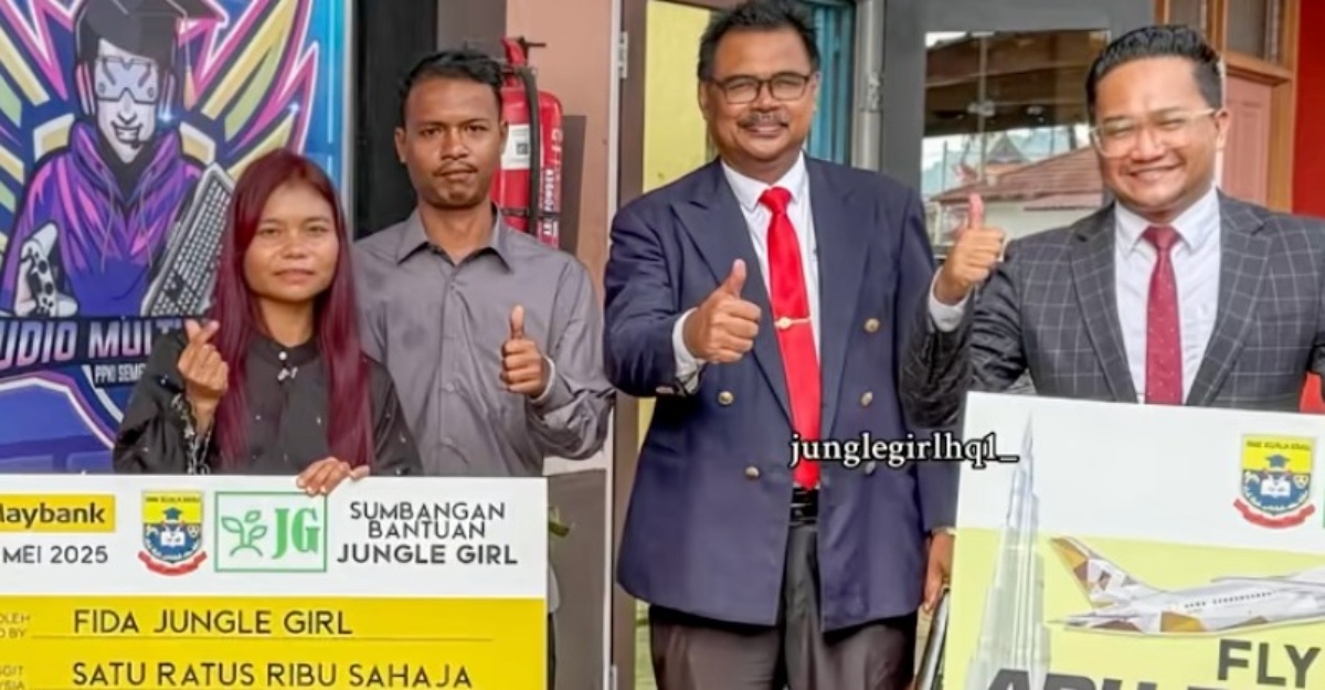 jungle girl kongsi rezeki