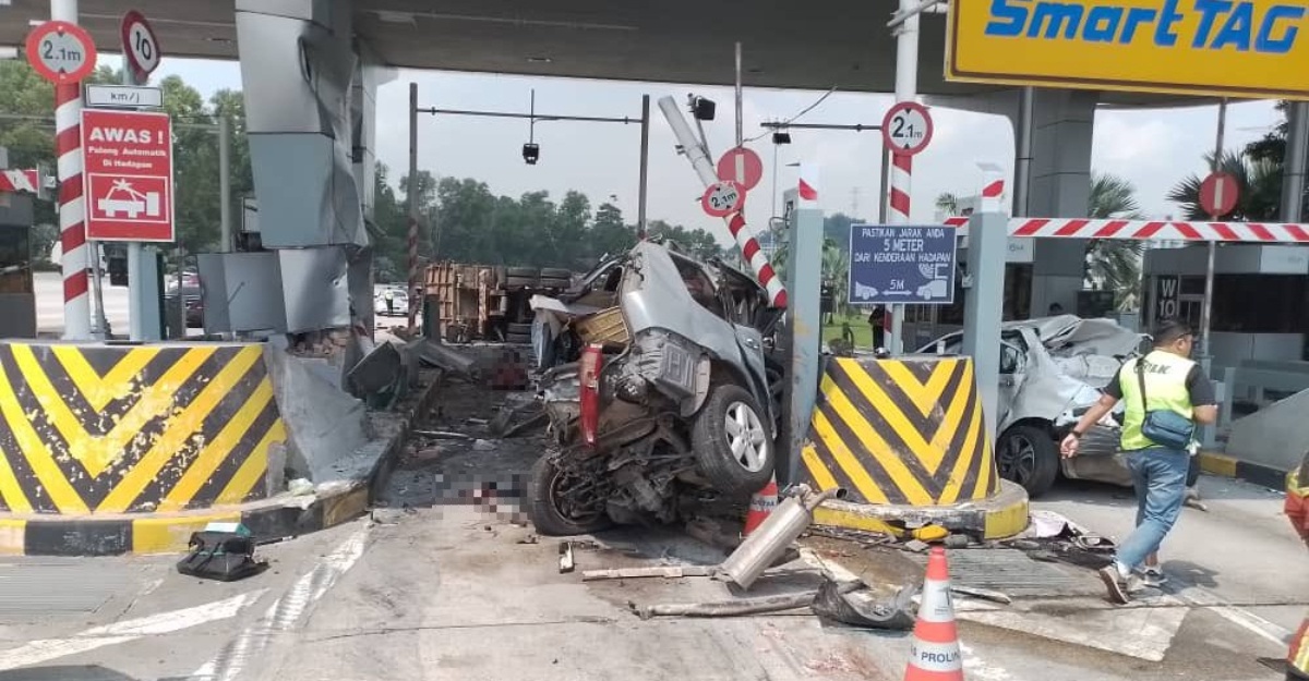 bayi maut kemalangan Tol Bukit Kajang