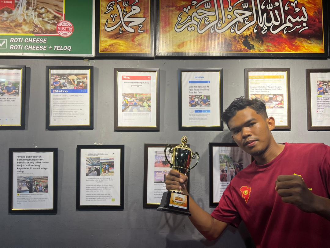 penebar roti canai jepun dunia