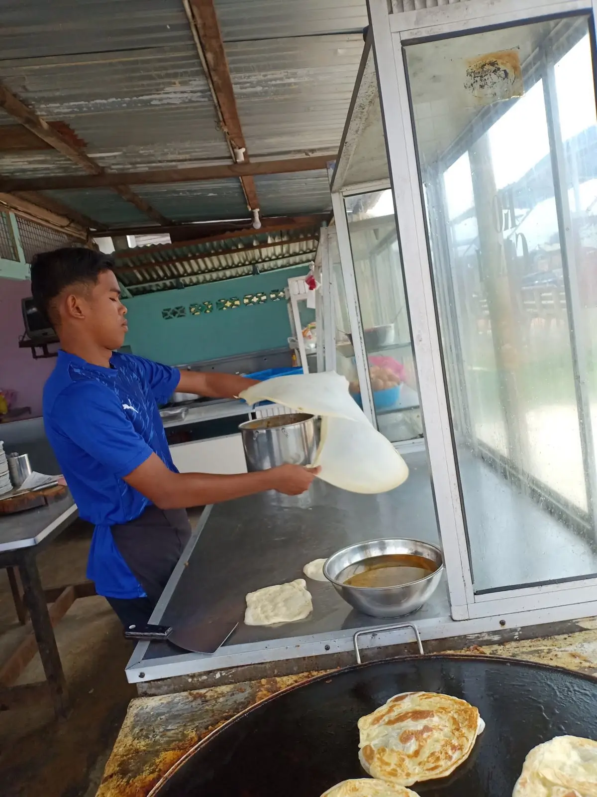 penebar roti canai jepun dunia