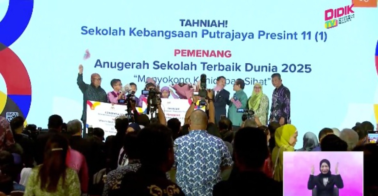 SK Putrajaya sekolah terbaik dunia