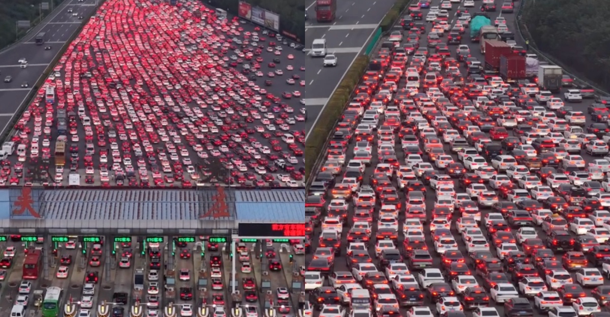 Plaza Tol Terbesar China