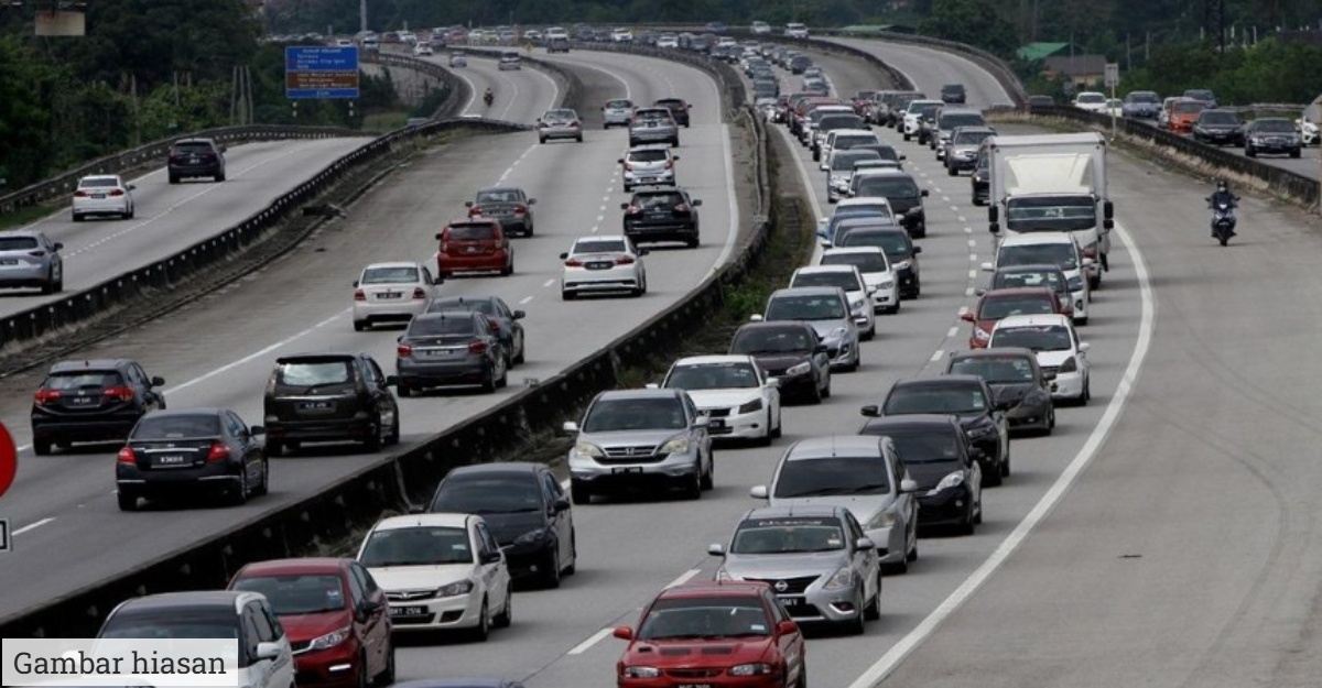 aliran trafik meningkat