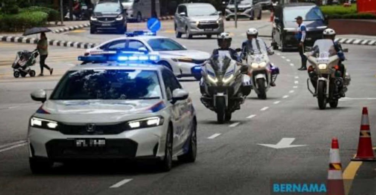Anggota Trafik Terlibat Kemalangan
