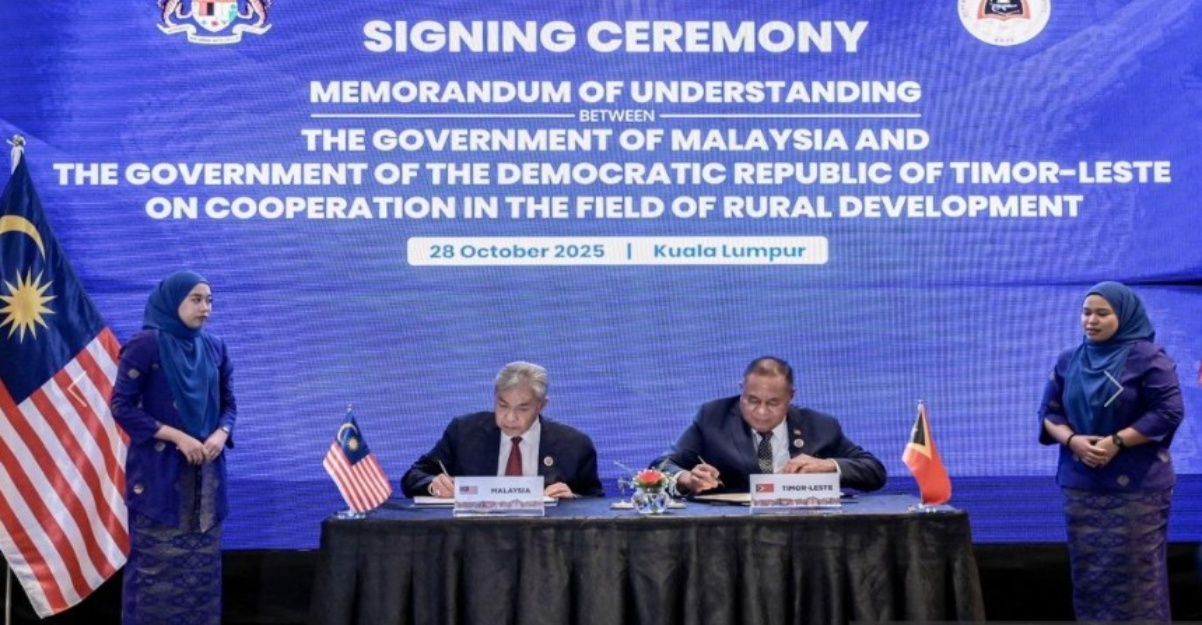 Malaysia Timor-Leste kerjasama pembangunan