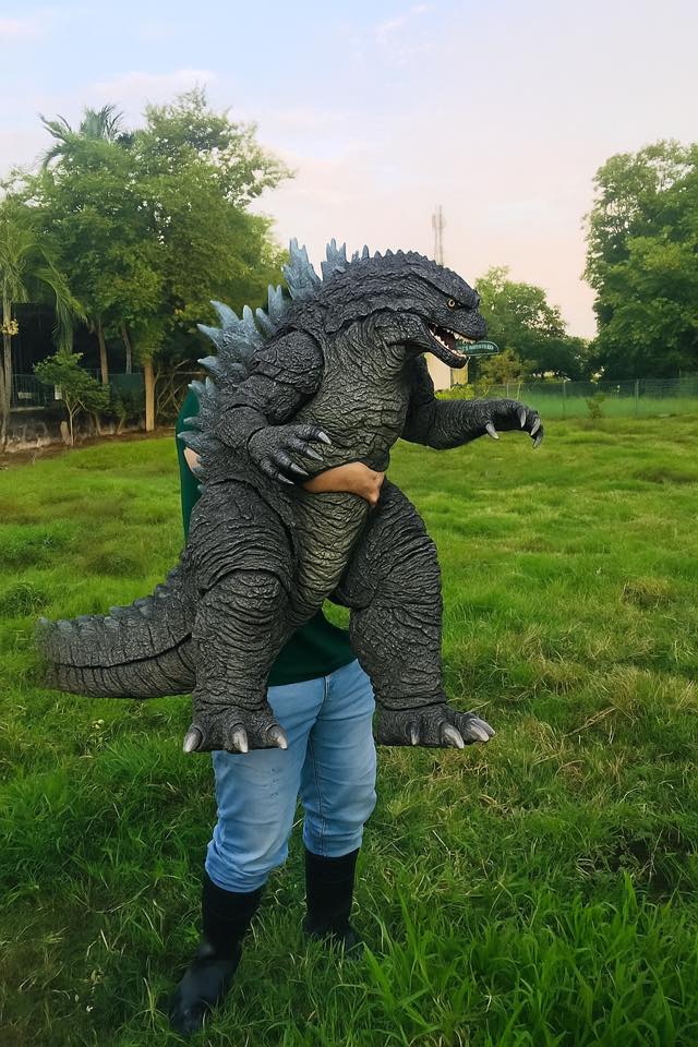 edit gambar peluk anak dinasour 