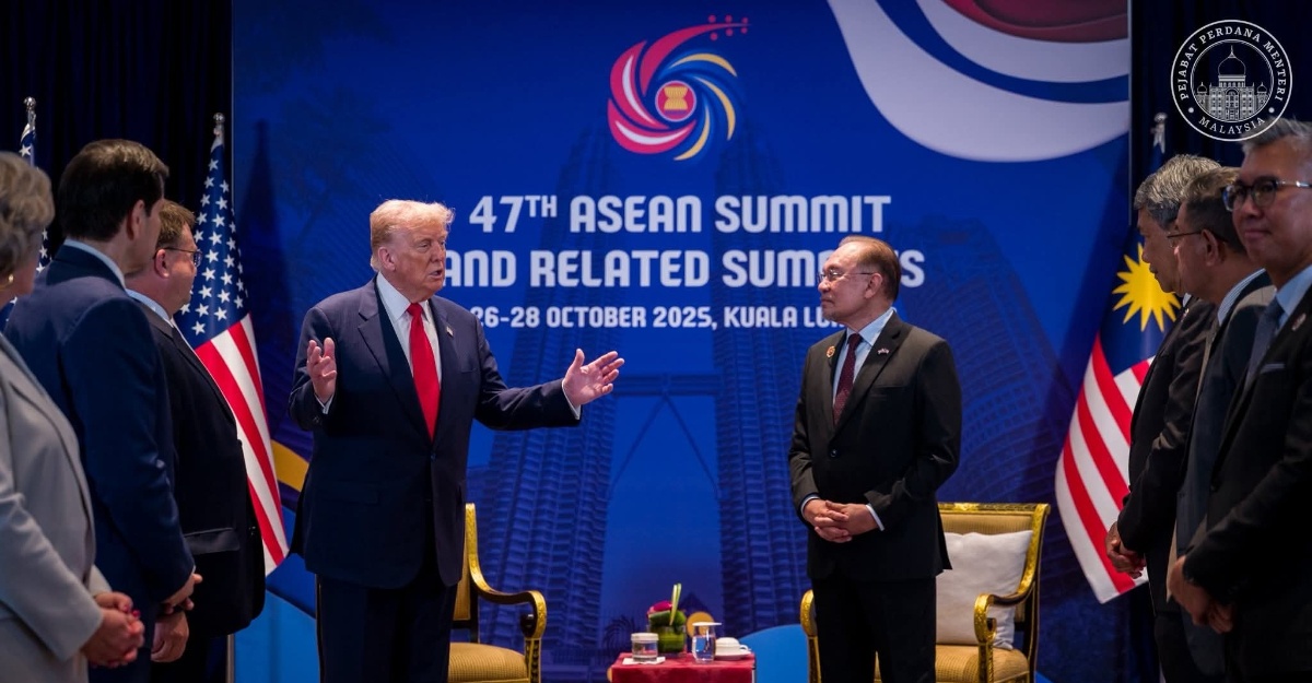 trump puji malaysia