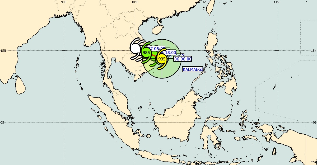 Taufan Kalmaegi Dikesan sabah metmalaysia