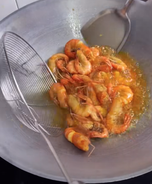 udang galah cili kering