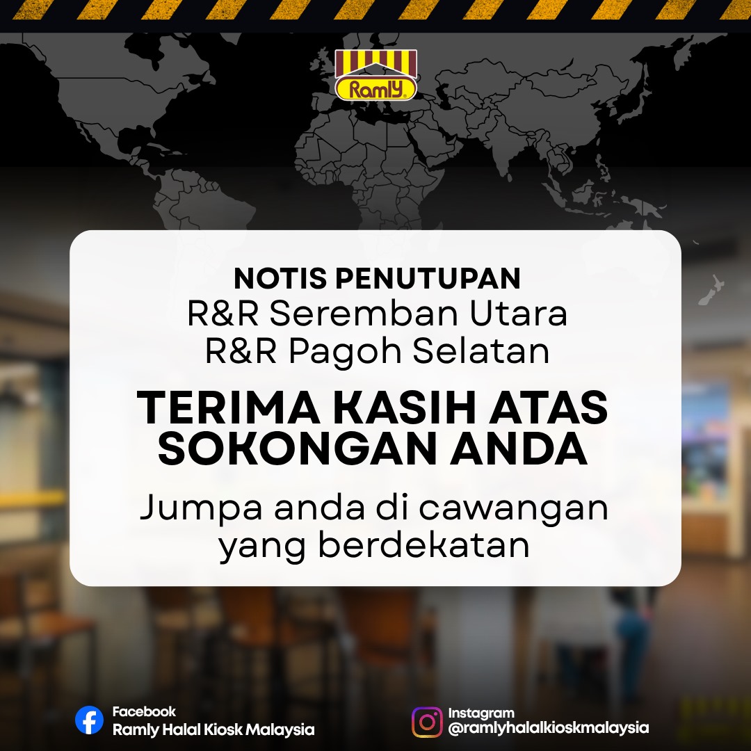 ramly tutup cawangan