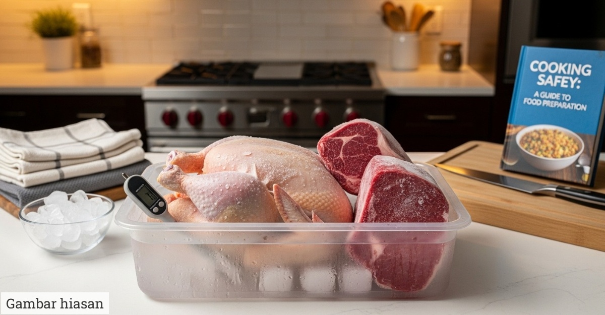 'Defrost' Ayam dan Daging : Ini Langkah Selamat Elak Keracunan