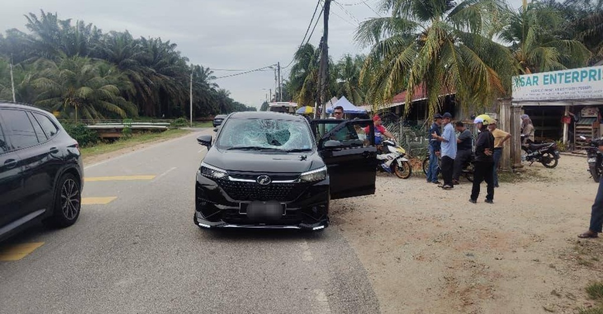 besi lori warga emas maut