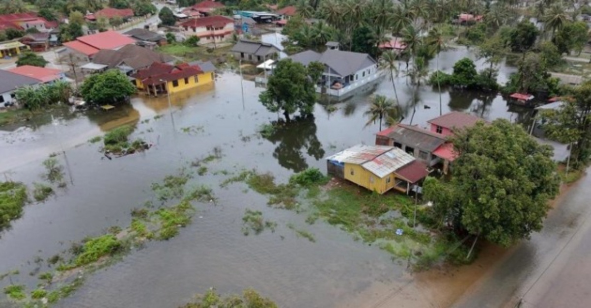 100 kampung kelantan banjir