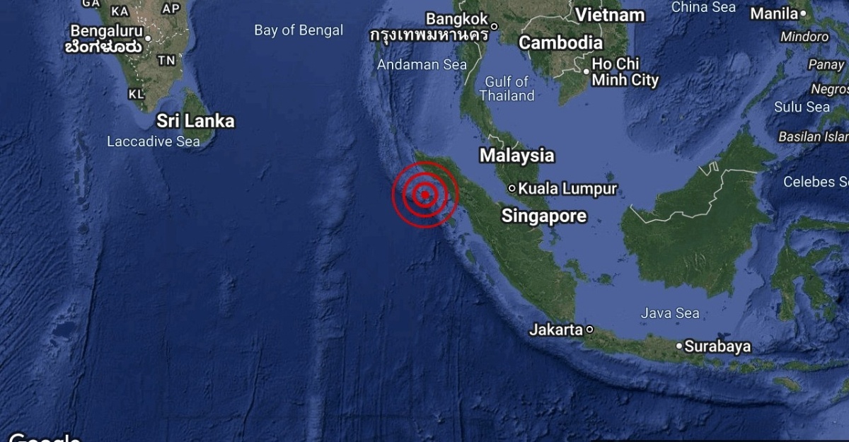 gempa bumi kuat landa sumatera utara