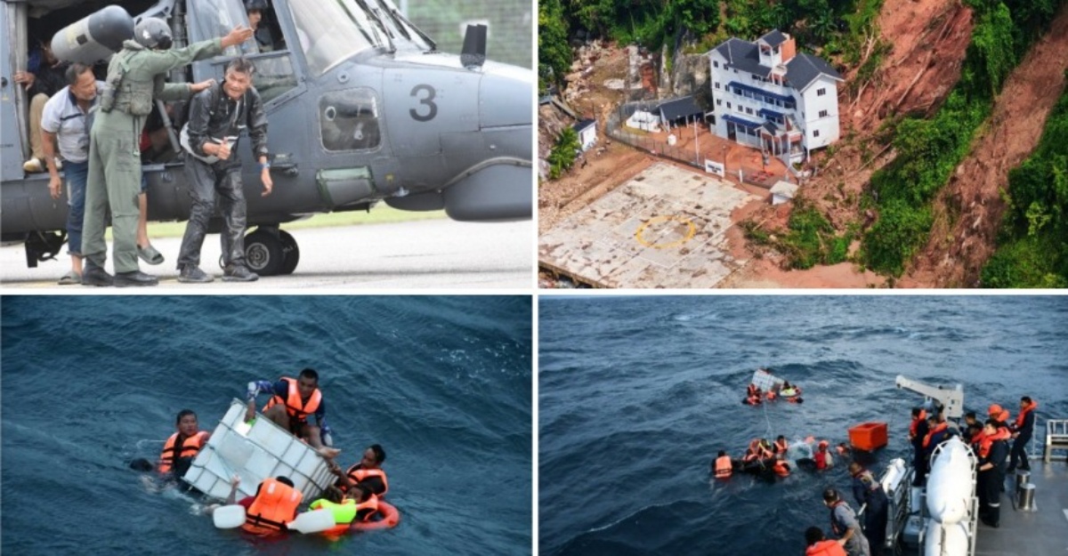 terkandas pulau jarak