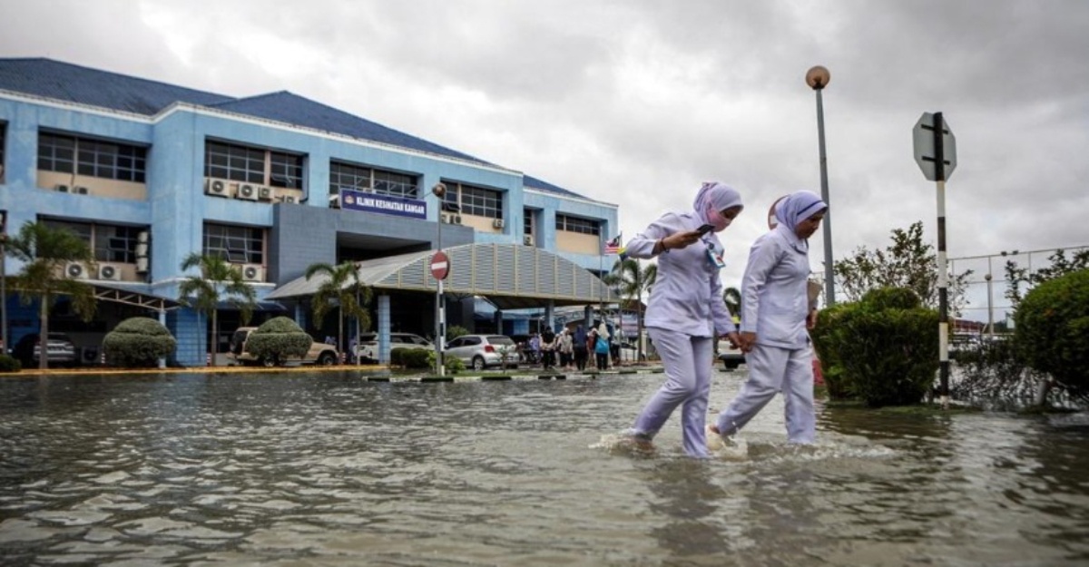 fasiliti kesihatan terkesan banjir