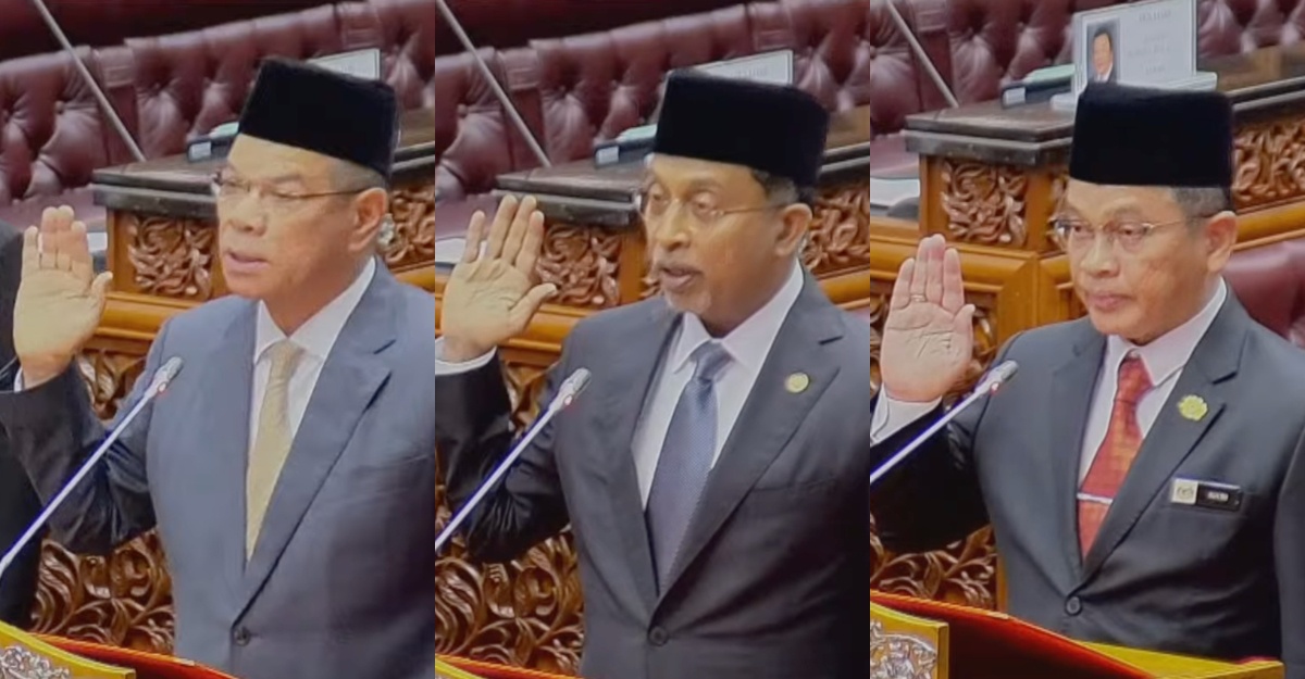 menteri angkat sumpah
