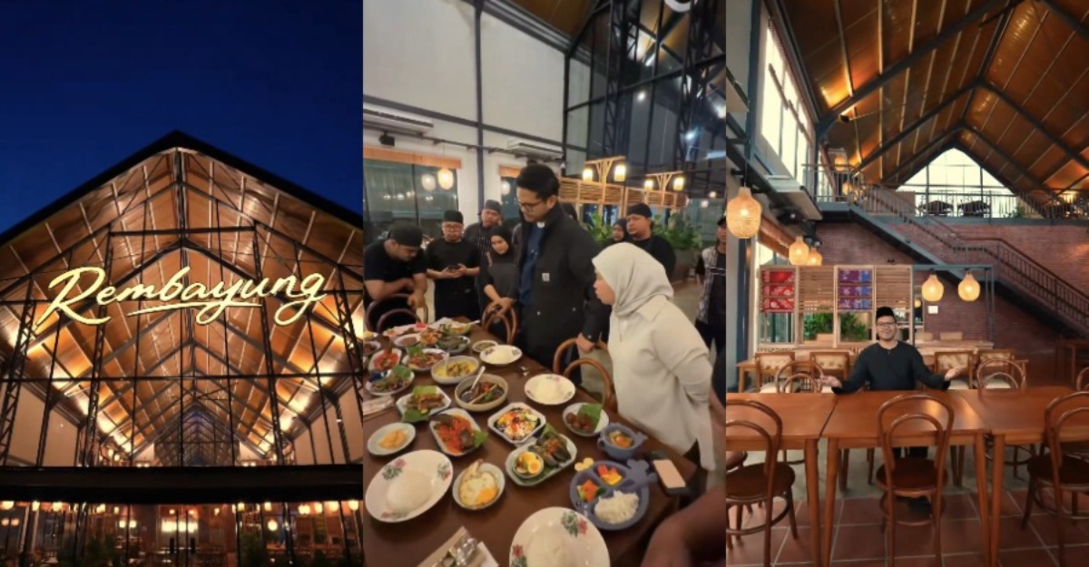 khairul aming buka restoran