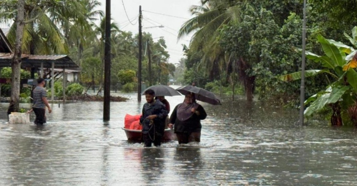 banjir pahang johor meningkat