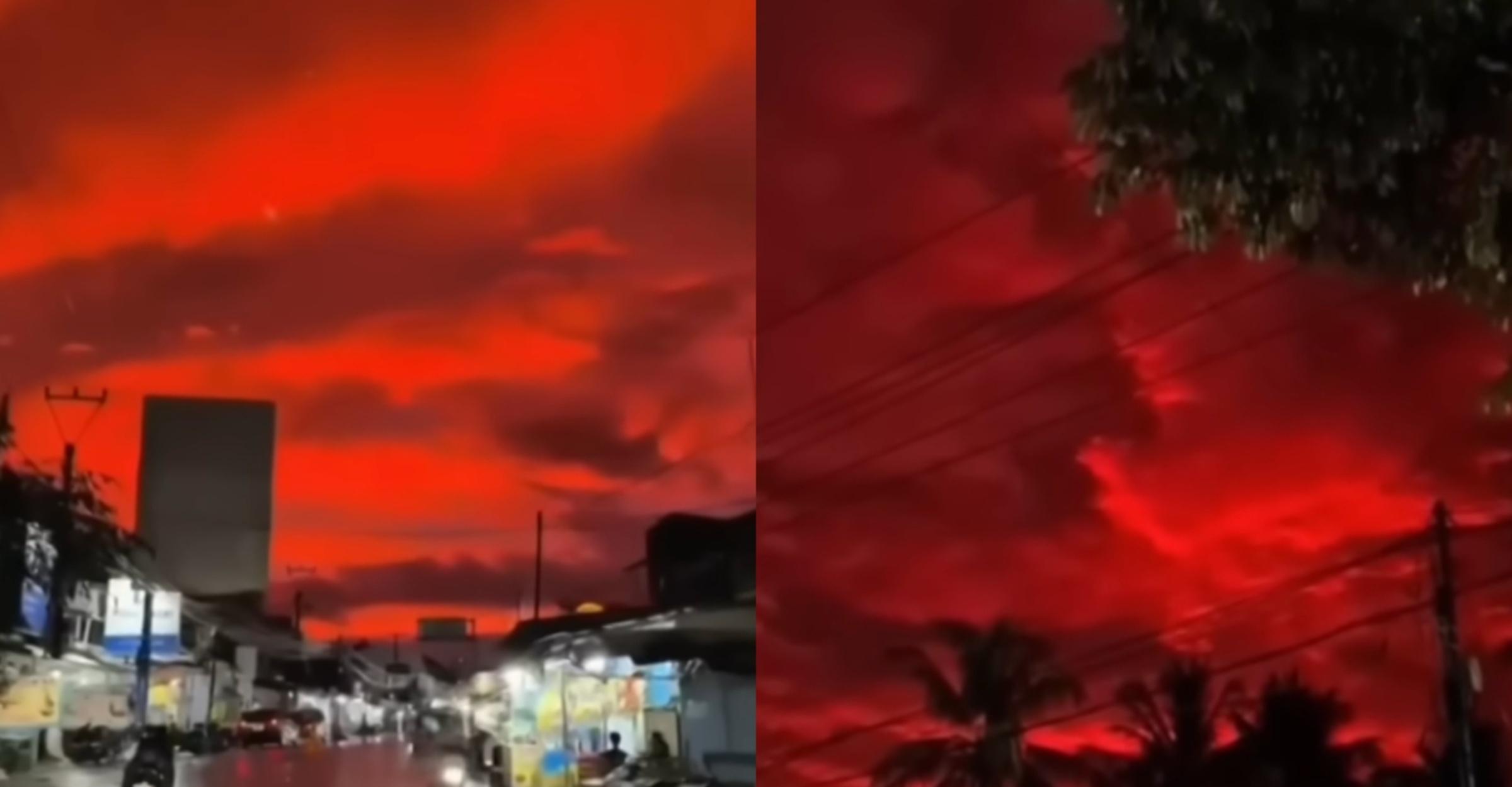 langit indonesia merah