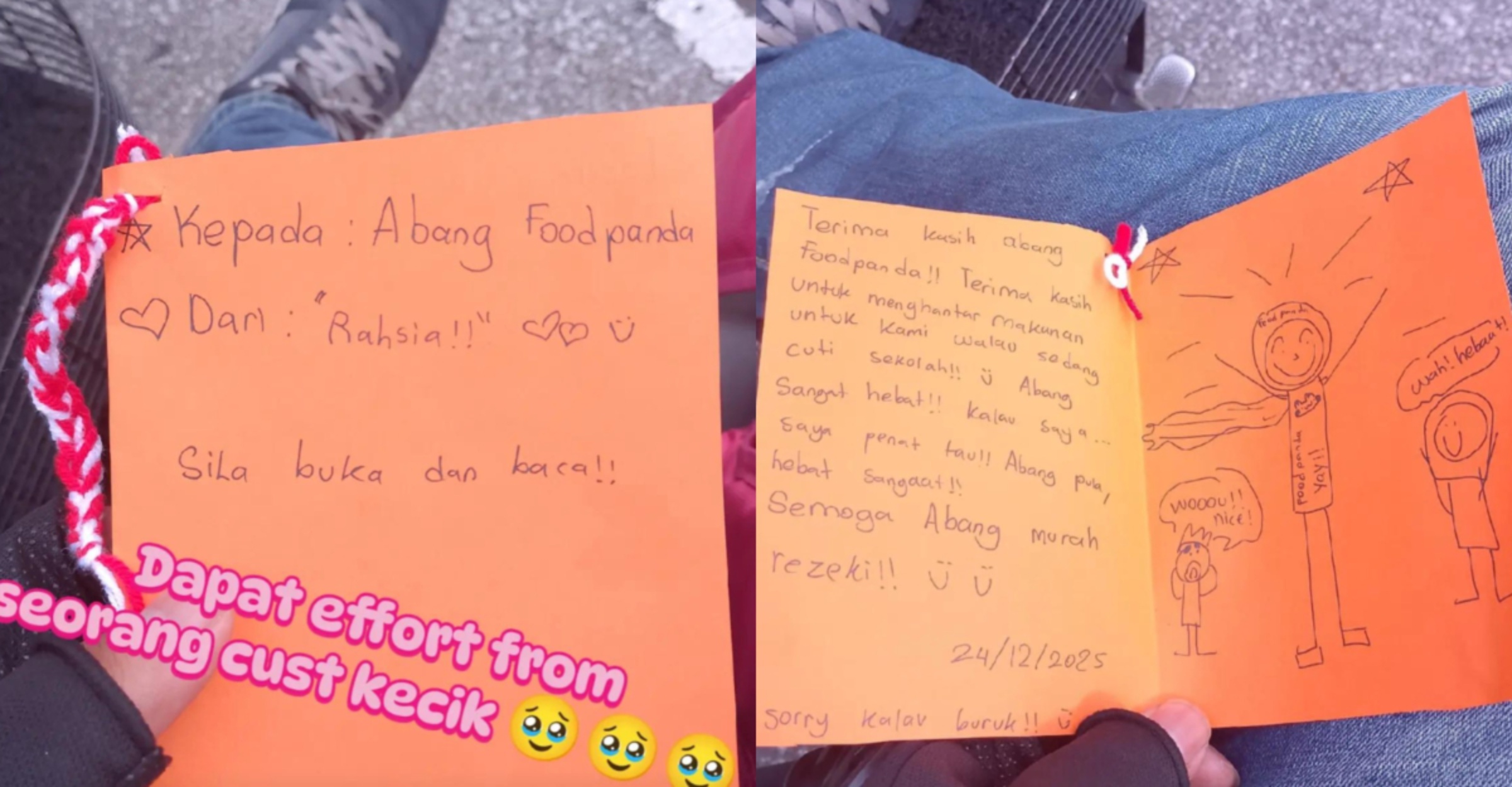 surat abang rider