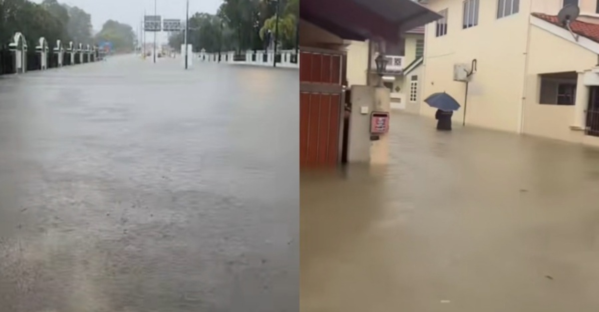 hujan lebat terengganu banjiir