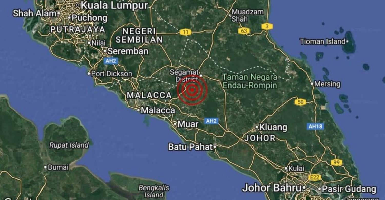 gempa bumi bukit kepong pagoh