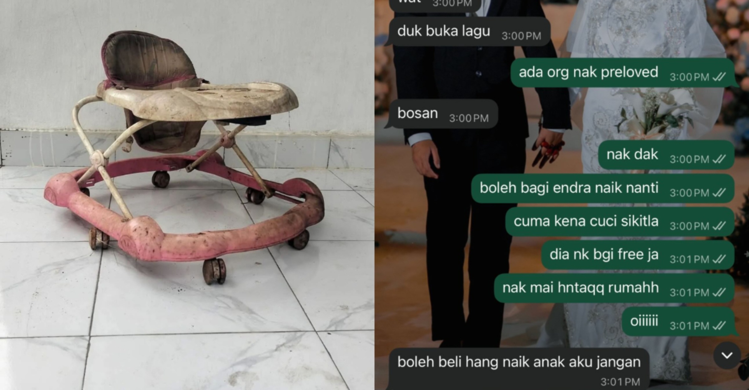 isteri banyak akal