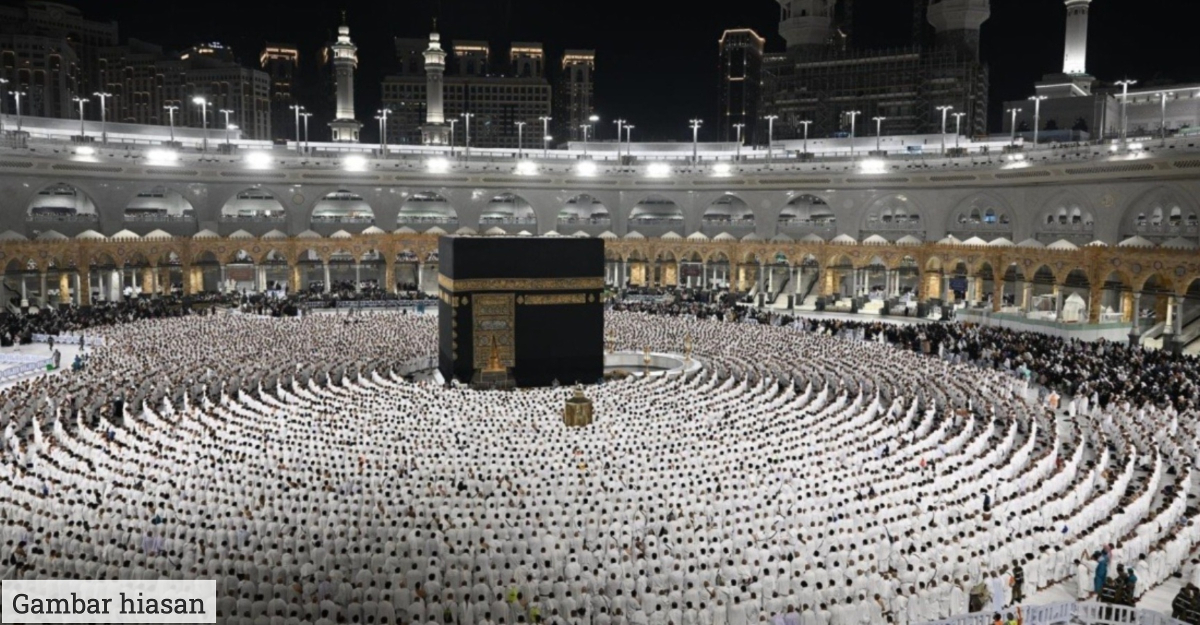 6 kain jenazah masjidil haram